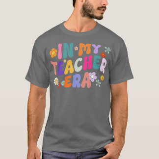 T-shirt À L'Ère De Mon Enseignant Premier Jour D'École Ret