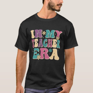 T-shirt À L'Ère De Mon Enseignant Premier Jour D'École Ret