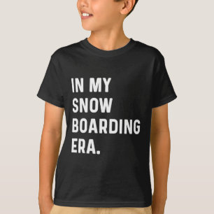 T-shirt À l'ère du snowboard - Snowboard - Hiver neige
