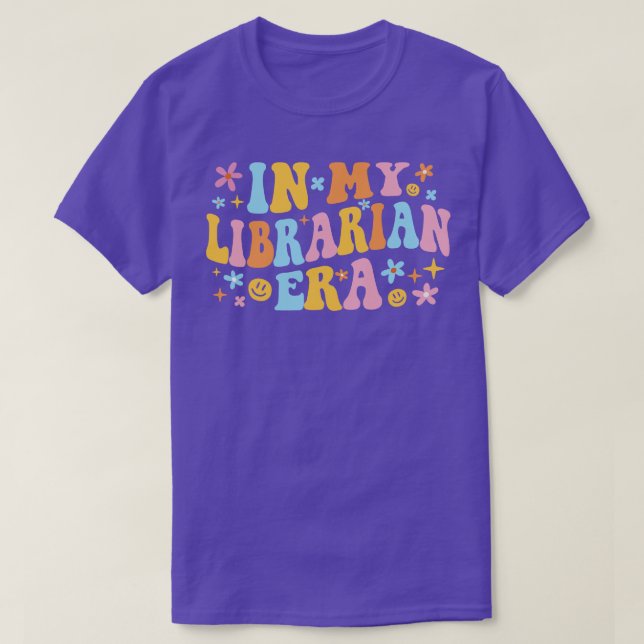 T-shirt À l'ère I de ma bibliothèque (Design devant)