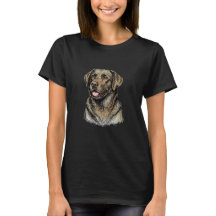T-Shirt à l'illustration de style croquis de labra