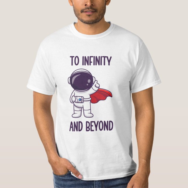 T-shirt À l'infini et au-delà (Devant)