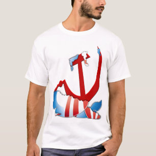 T-shirt À l'intérieur du logo d'Obama - anti Obama