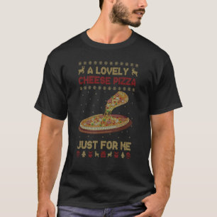 T-shirt A Lovely Cheese Pizza Alone Funny Kevin X Mas Home