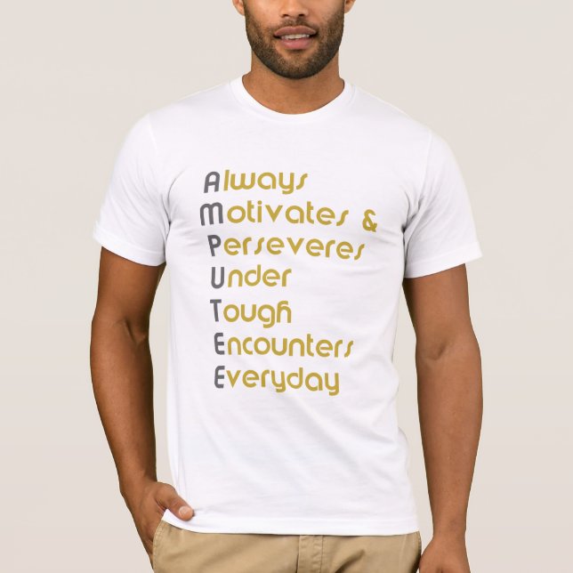 T-SHIRT A.M.P.U.T.E.E. (Devant)