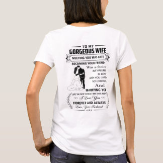 T-shirt À ma belle femme