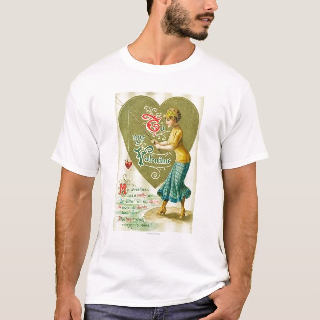 T-shirt À ma femme de Valentine (Devant)