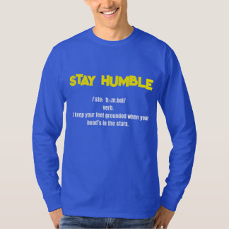 T-shirt à manches complètes Stay Humble