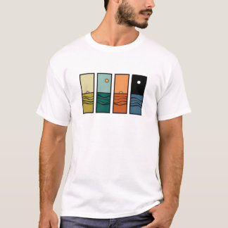T-shirt à manches courtes pour homme en coton 100%