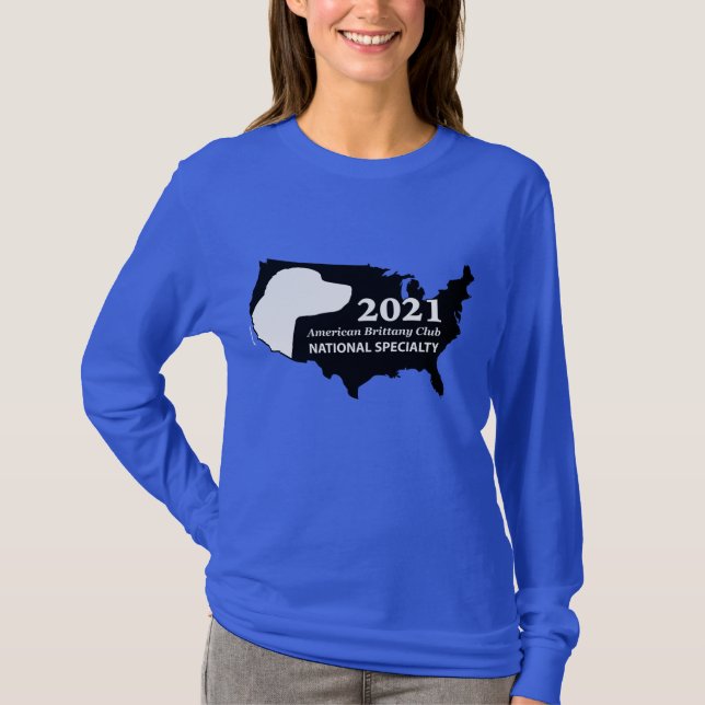 T-shirt à manches longues ABC 2021 pour femmes (Devant)