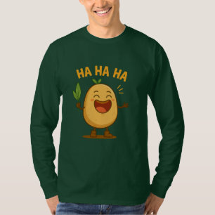 T-Shirt à manches longues avec une pomme de terre