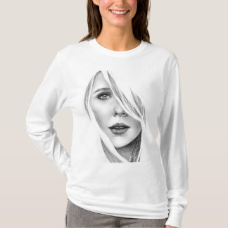 T-shirt à manches longues de base Elizabeth olsen