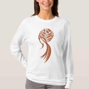 T-shirt à manches longues de base pour femmes élég