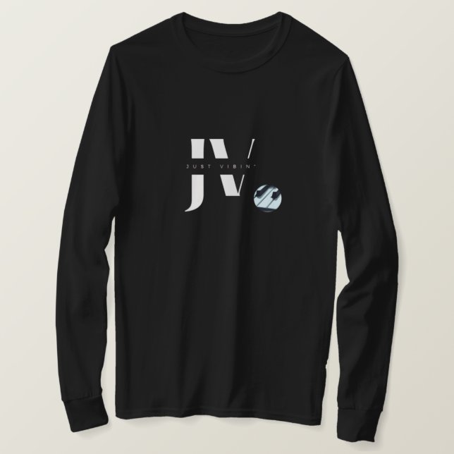 T-shirt à manches longues de Vibin (contemporain) (Design devant)