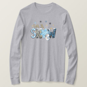T-shirt à manches longues en hiver