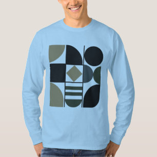 T-Shirt à manches longues formes assorties