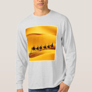 T-Shirt à manches longues gris SAHARA TOURISME