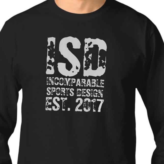 T-Shirt à manches longues ISD Est 2017 Basic (Créateur téléchargé)