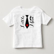 T-shirt à manches longues Little Man Cravate et He