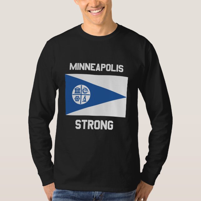 T-Shirt à manches longues Minneapolis Strong Basic (Devant)