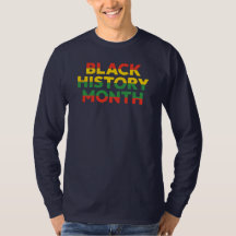 T-Shirt à manches longues Mois de l'histoire des N
