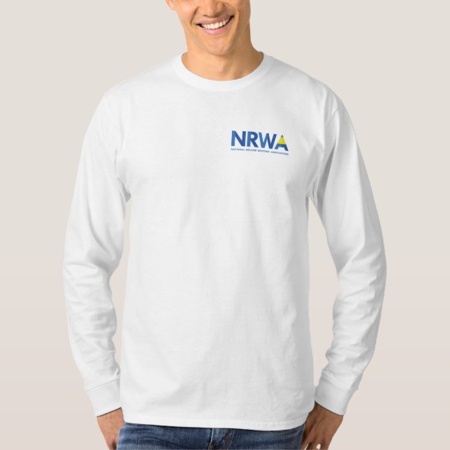 T-shirt à manches longues NRWA pour hommes (Devant)