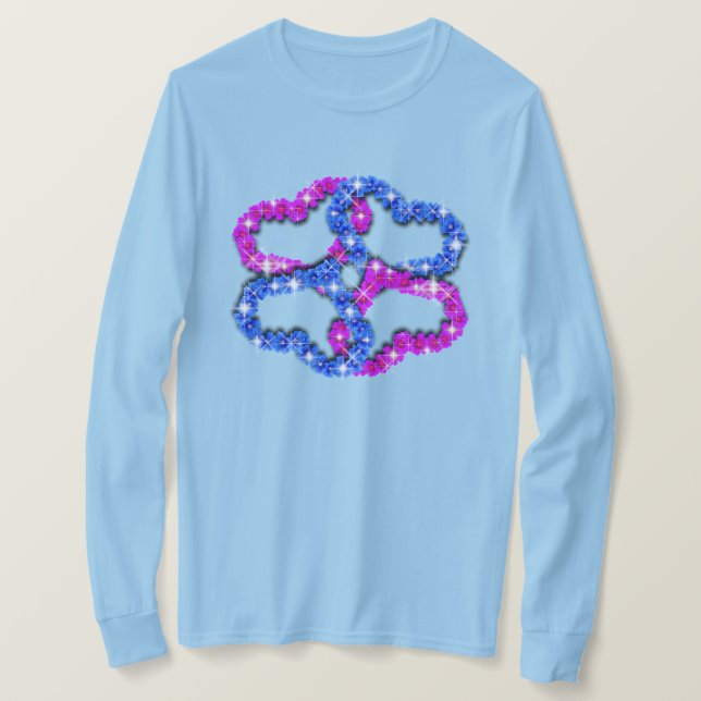 T-shirt à manches longues pour dames "Vous êtes ai (Design devant)