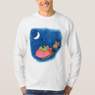 T-Shirt à manches longues pour homme Santa Mens