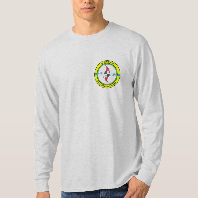 T-shirt à manches longues pour hommes (Devant)