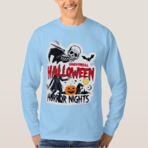 T-shirt à manches longues pour hommes Halloween