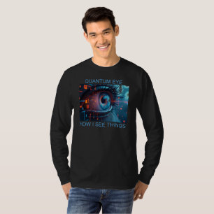 T-shirt à manches longues pour hommes Quantum Eye