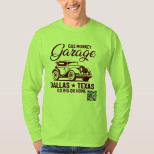 T-shirt à manches longues pour mâle à gaz