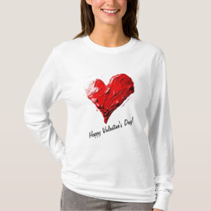T-shirt à manches longues Saint-Valentin