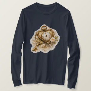 T-Shirt à manches longues Vintage Golden Time
