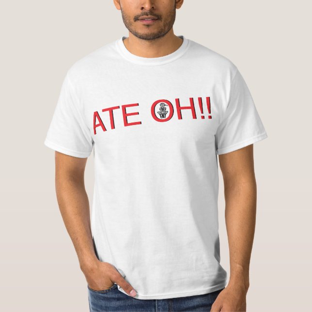 T-SHIRT A MANGÉ L'OH (Devant)