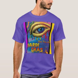 T-shirt À Mardi Gras Eye