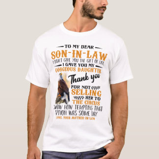 T-shirt À mon cher gendre
