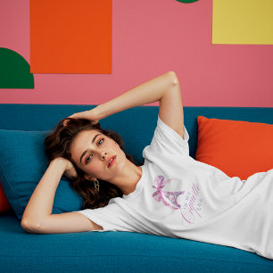 T-shirt À mon ère coquette – Nœud papillon de Paris