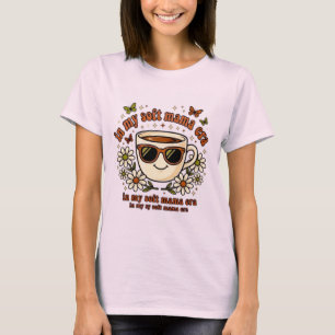 T-shirt À mon ère de maman douce rétro