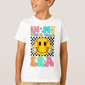 T-shirt À mon ère de quatrième année Softll Rire rétro vis