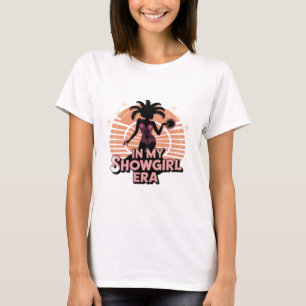 T-shirt À Mon Ère de Showgirl Rétro Disco