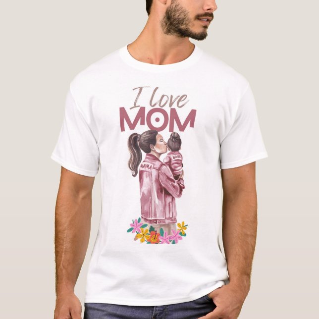 T-Shirt A mother’s love is my first miracle (Devant)