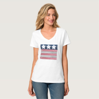 T-shirt à motif patriotique