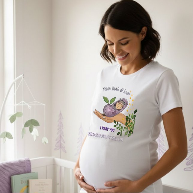 T-shirt A New Chapter Seed of Love Storybook Baby Shower  (A New Chapter Seed of Love Storybook Baby Shower T-Shirt)