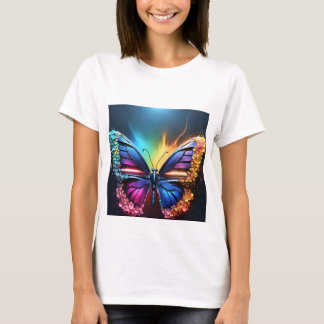 T-shirt à papillon