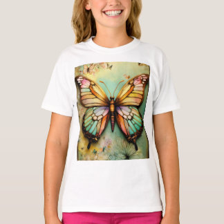 T-shirt à papillon - élégant et confortable