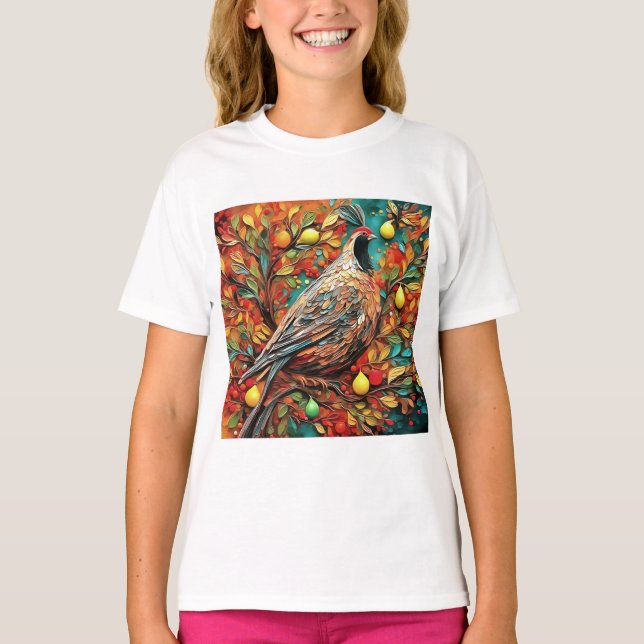 T-shirt A Partridge In A Pear Tree (Devant)