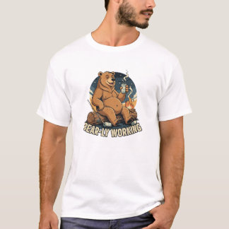 T-shirt À peine au travail