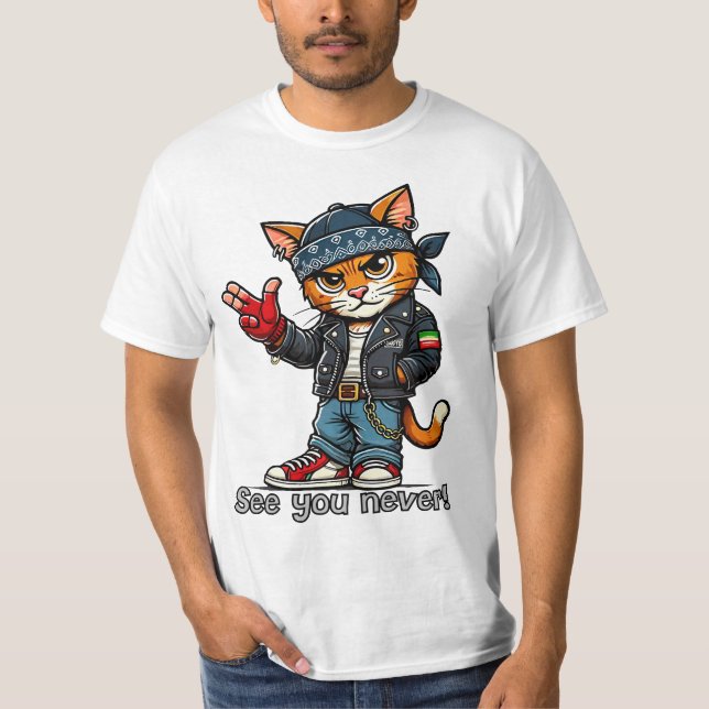 T-shirt À plus jamais ! (Devant)