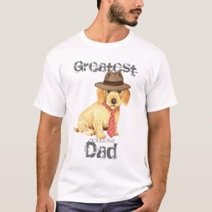 T-shirt À poils durs Dachshund Papa